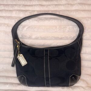 Coach Black Mini Ergo Hobo Bag
